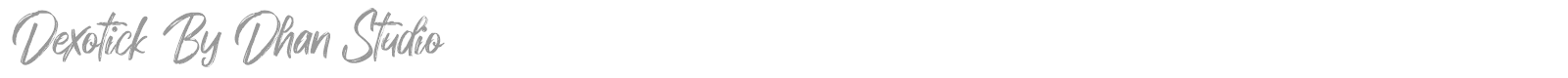 Dexotick font preview